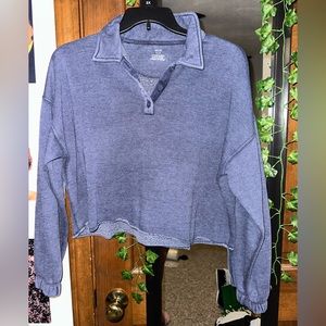 Aerie cropped pull over